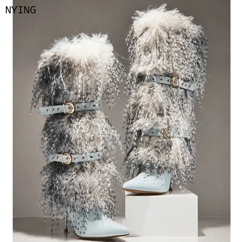 2026 Grey Fur Belt … - image