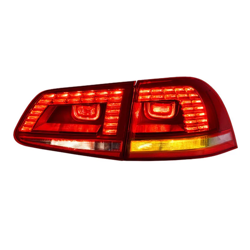 Taillights for VW Touareg 2011-2018 LED DRL Auto Body Parts Outer Tail Lamp Turn Signal Rear Reverse Brake Lights Replacemeembly