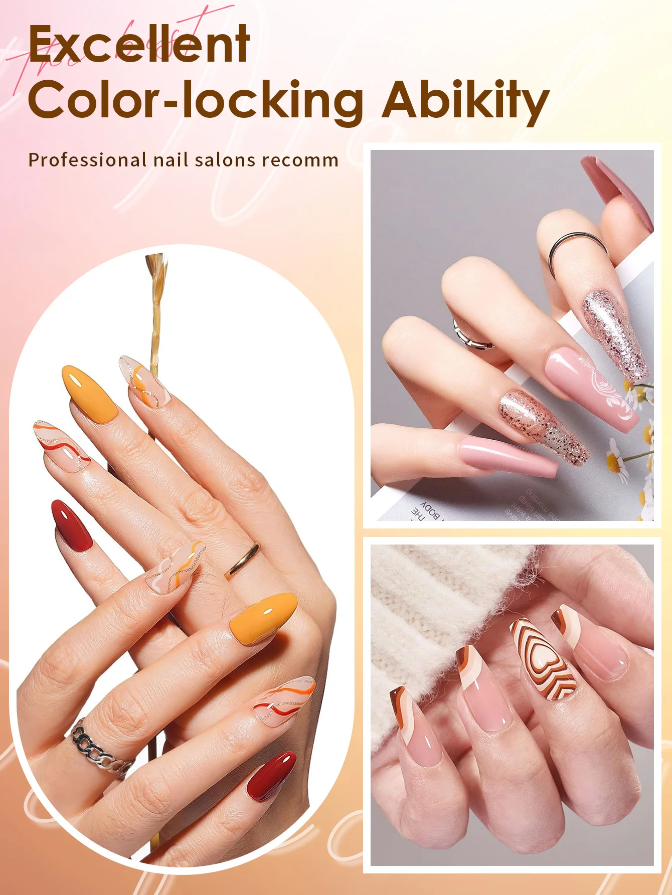 Zestaw CHOSEOS 36 kolorów akrylowych pudrów kryształowych, tworzy manicure salonowego jakości w domu, idealny dla początkujących i profesjonalistów.