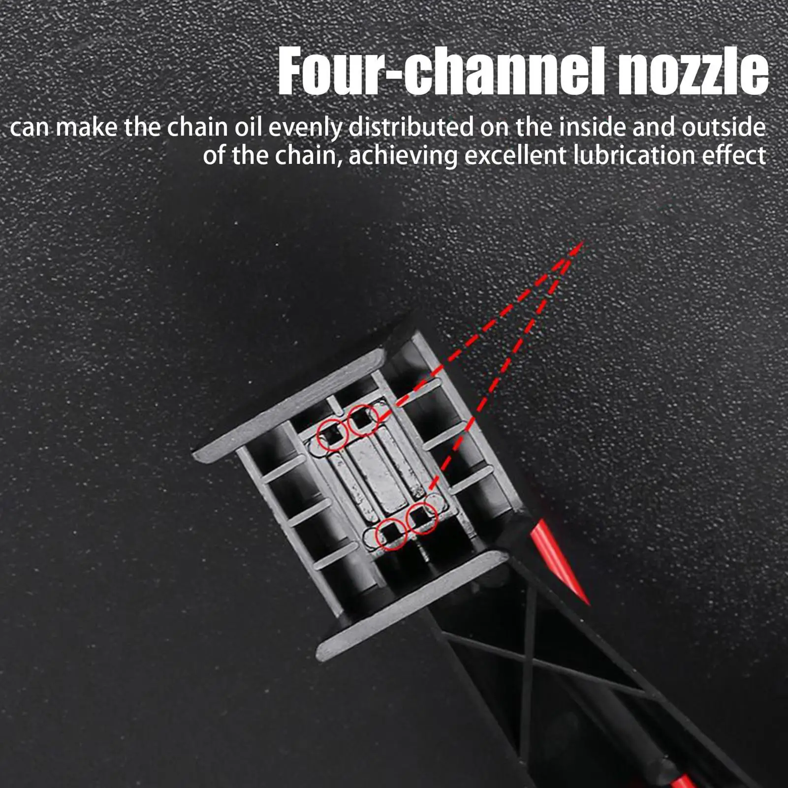 4pcs Motorcycle Bicycle Chain Cleaning Tools Splash Proof Chain Oil Anti-spray Box Bike Chain Oiler Spray Gear Lube Applicator