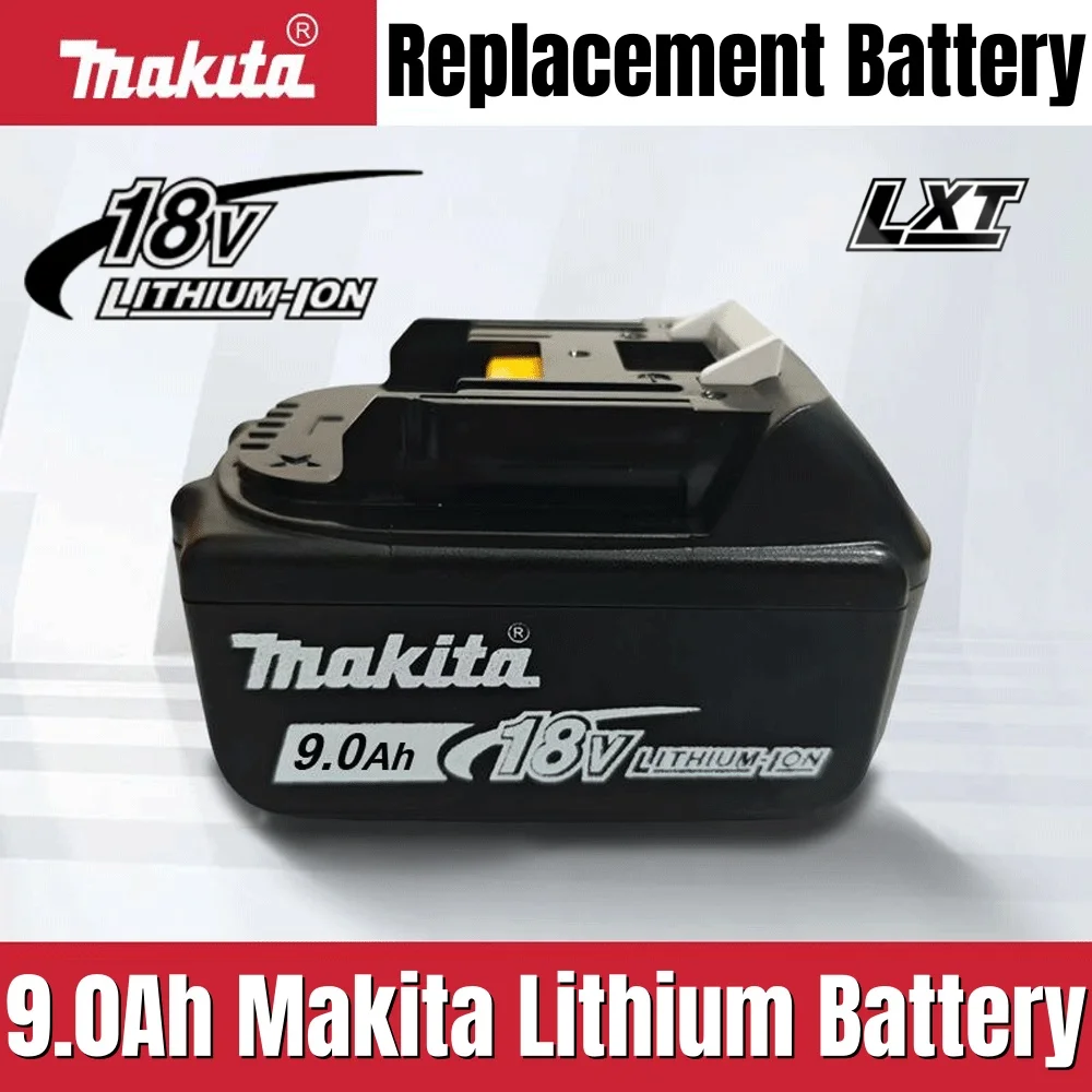 

Original Makita 9Ah for Makita 18V Battery BL1830B BL1850B BL1850 BL1840 BL1860 BL1860B Replacement Lithium Battery BMS 18V 9ah