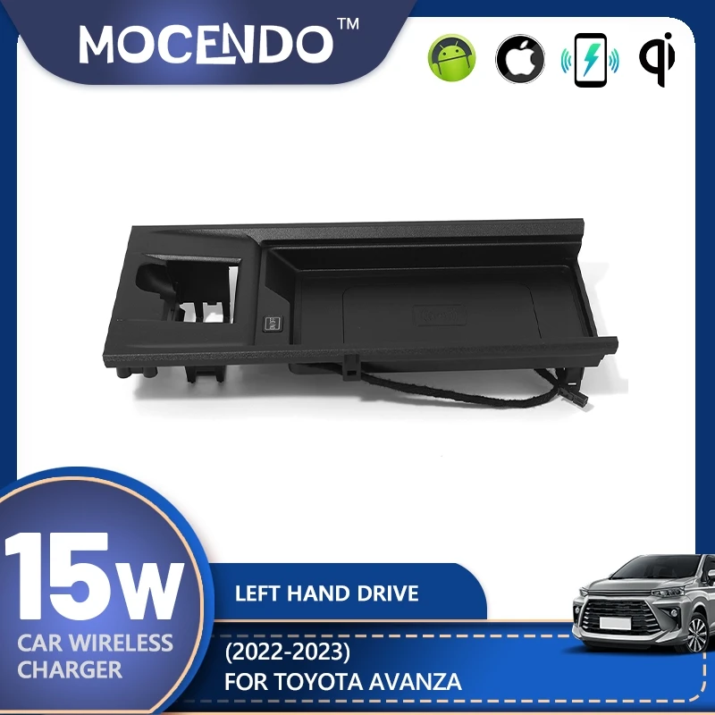 

Беспроводное зарядное устройство для автомобиля Toyota Avanza 2022 2023, автомобильные аксессуары, подходят для xiaomi, автомобильное зарядное устройство для телефона iphone