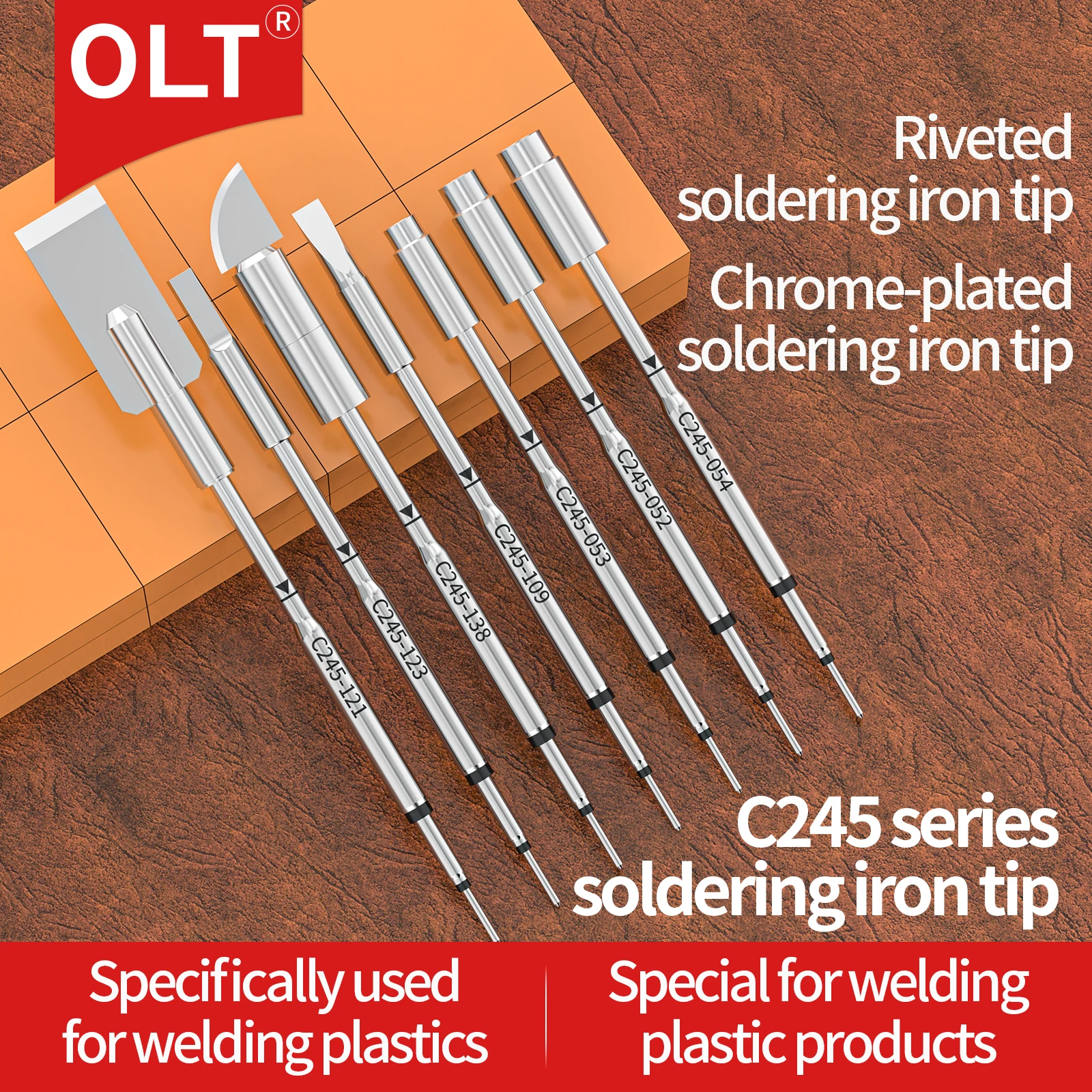 

C245 Soldering Iron Tips C245-054/053/052/109/121/138/016/017/018/019 c245 tip set for JBC T245 Handle PCB Repair Soldering Tool
