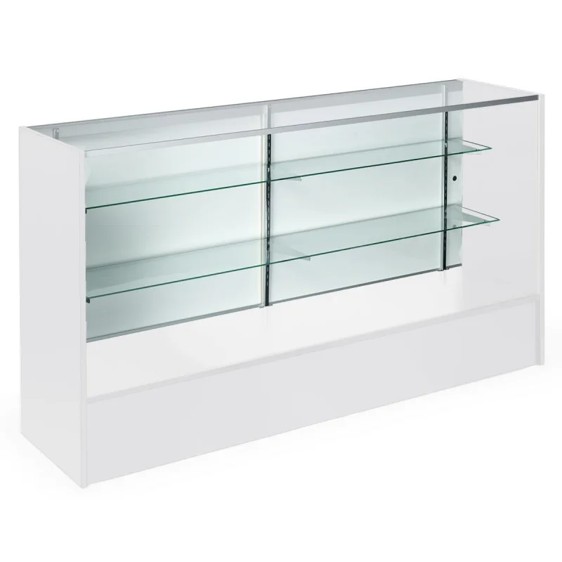 Custom, 70inch Smoke Shop store fixture display cases smoking tempered glass show displays for Smoke Shop