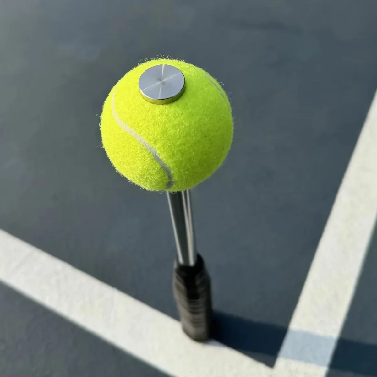 

Lightweight Nonslip Grip Tennis Swing Trainer Aid With Sound Rhythm Accuracy