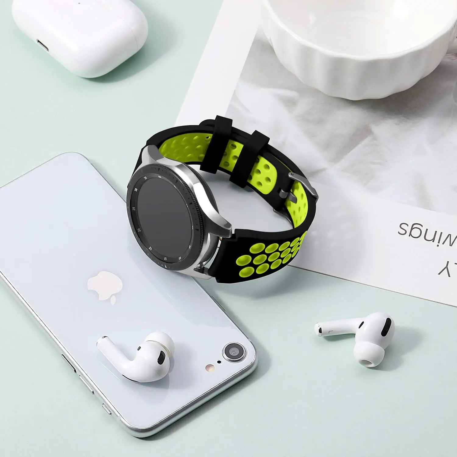 Para Samsung Galaxy Watch Ultra pulsera de silicona de 47mm para Samsung Watch Ultra LTE 47mm pulsera reemplazable