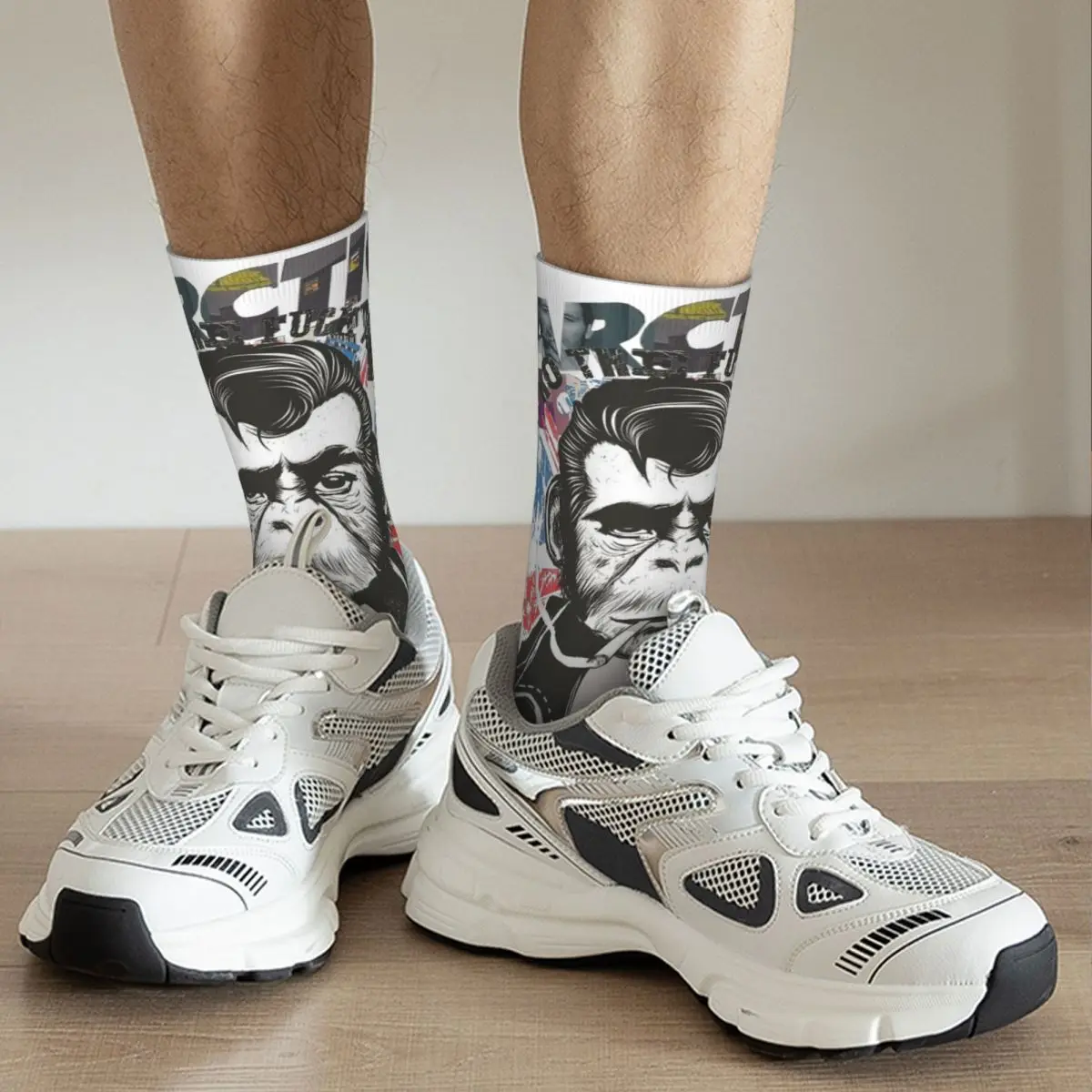 Arctic Monkeys Inspired Men and Women printing Socks,Windproof Applicable throughout the year Dressing Gift