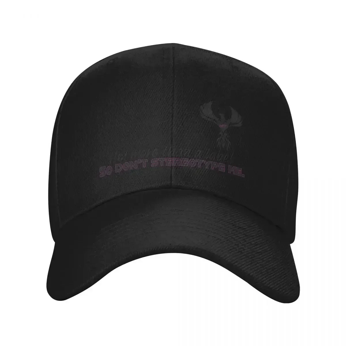 Black Phoenix Rising Baseball Cap Funny Hat Luxury Cap For Girls Men's
