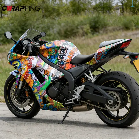 Sticker Custom Car Stickers for Personal Design Waterproof Vinyl Wrap DIY Graffiti Printing Film Wrapping Foil Motorcycle Helmet