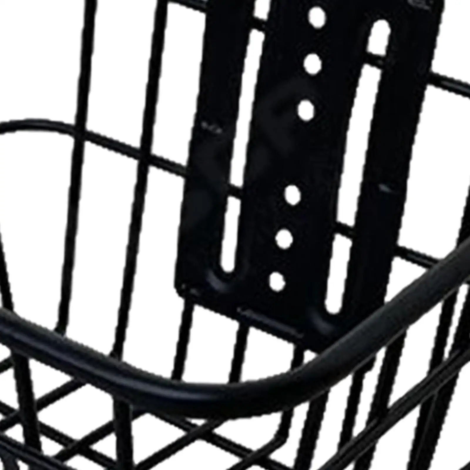 Heavy Duty Iron Front Basket Electric Scooter Storage Organizer Hanging Handle Accessory for Scooter Riders