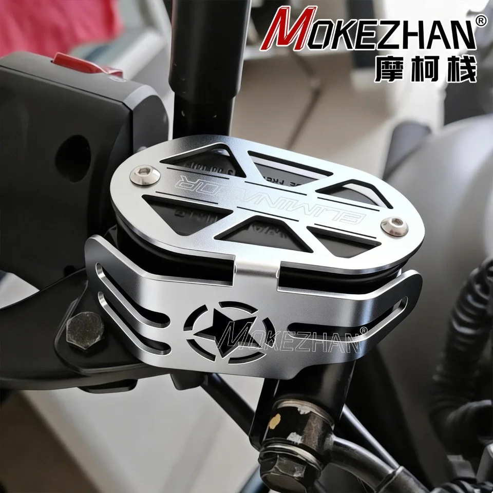 NEW For Eliminator 400 450 500 Eliminator500 SE Motorcycle Front Brake Fluid Cylinder Reservoir Guard Oil Cap Cover Protector