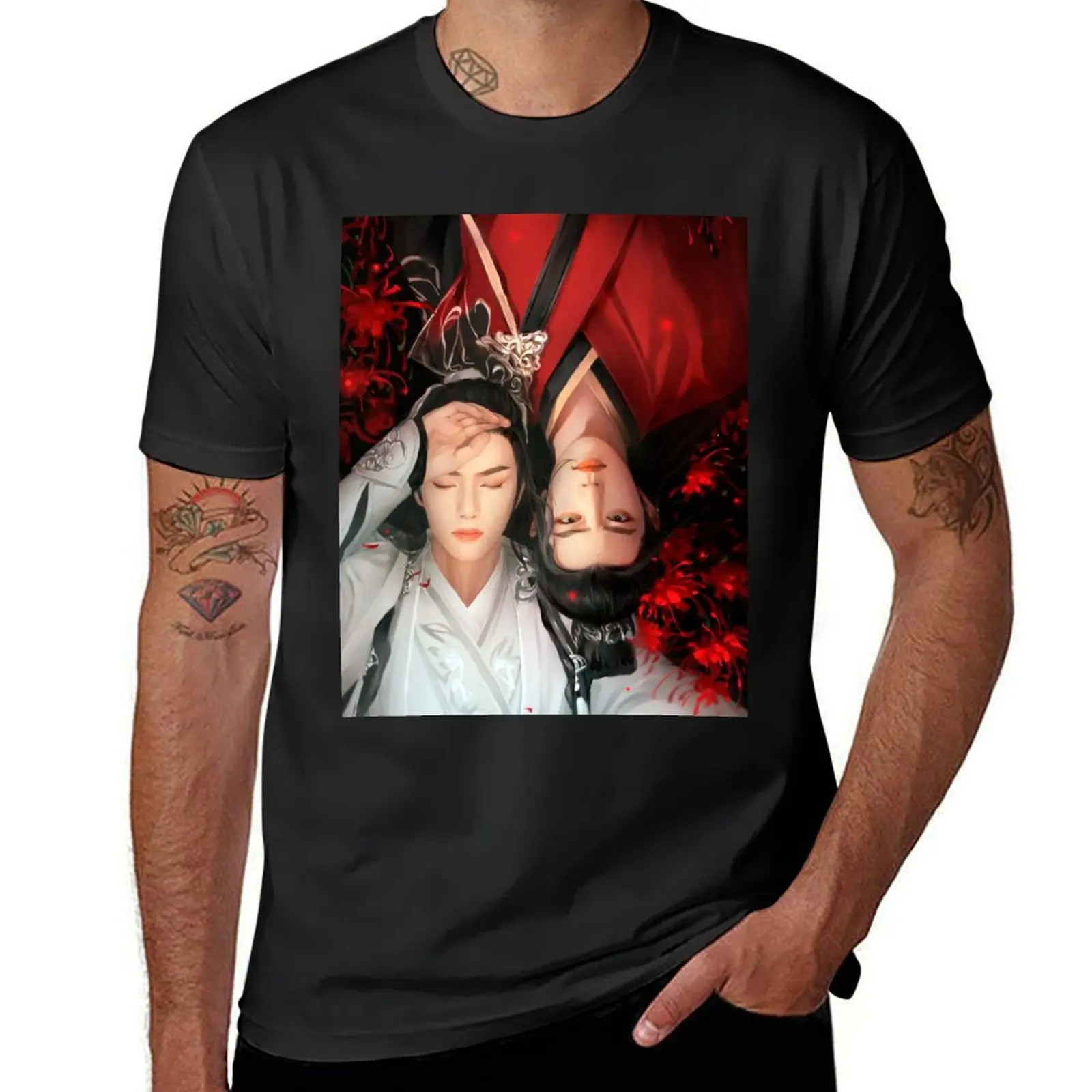

WangXian The Untamed T-Shirt designer shirts T-shirts oversize summer clothes mens funny t shirts