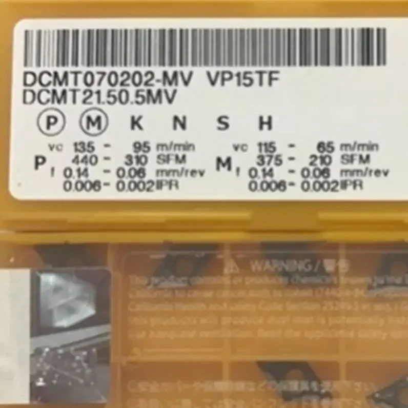 Japanese CNC blade DCMT070202-MV VP15TF