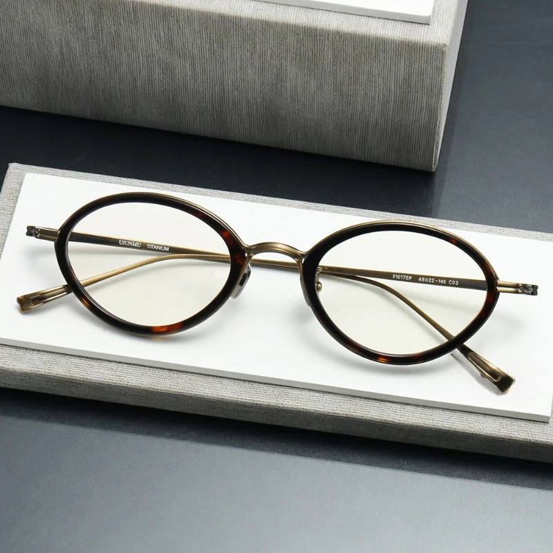 

2025 New Eyeglasses Frame Men's Eyeglasses Frame Women Japanese and Korean Fashion Literary Retro Prescription Myopia Glasses