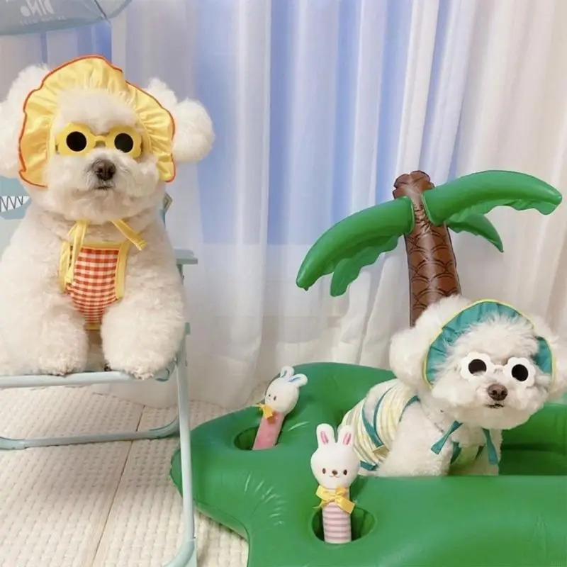 A6HD Kính râm thú cưng nhỏ Kính râm chó dễ thương Kính râm Puppy