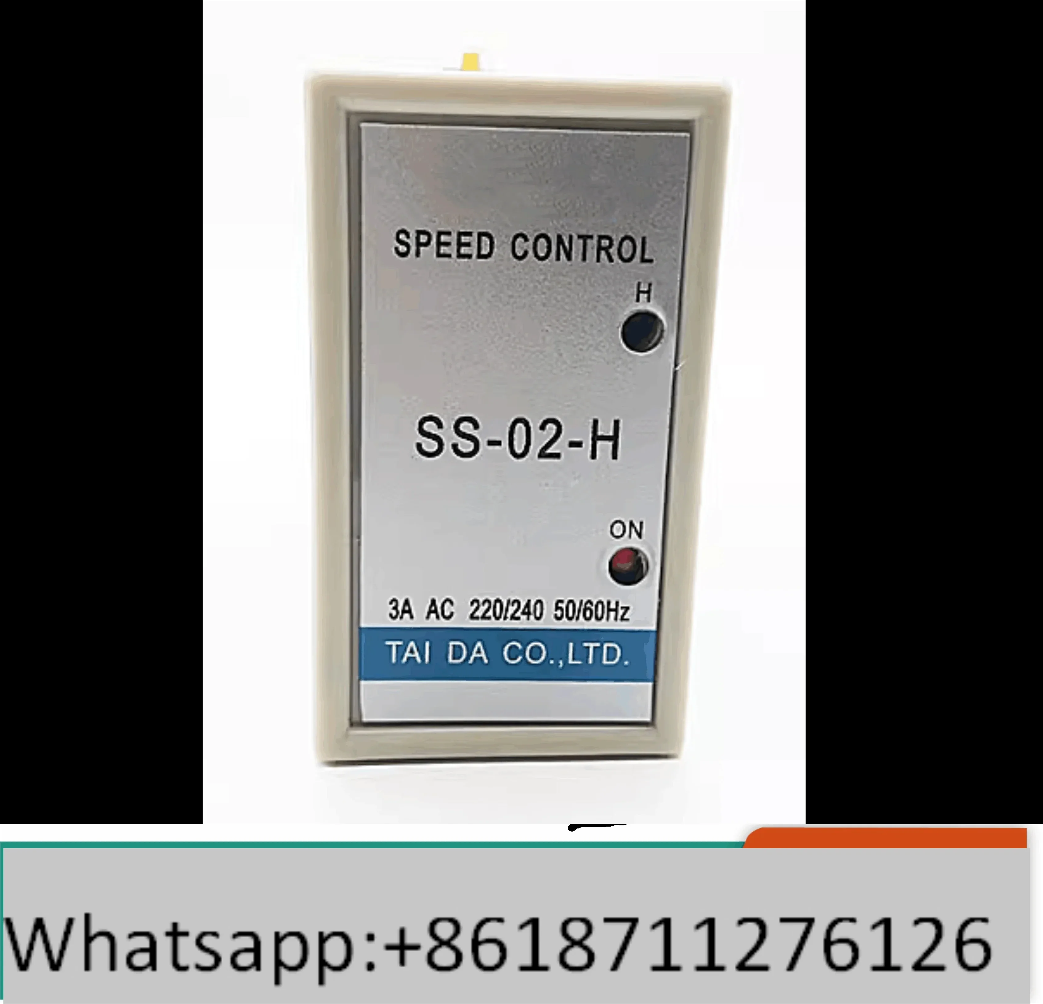 AC motor speed： controller speed” controll Original authentic SS-02-H separate motor speed， regulator / speed switch
