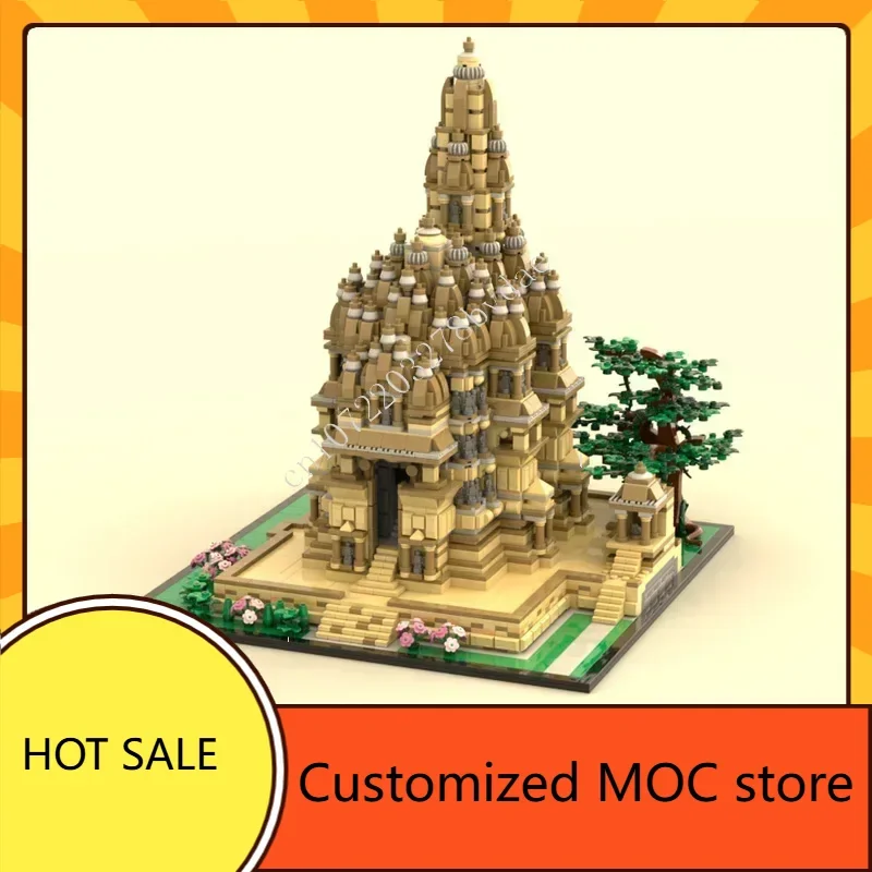 

4925 шт. Kandaria Mahadeva MOC Streetview пазлы архитектура креативные праздничные игрушки на Рождество и день рождения подарки для детей в возрасте