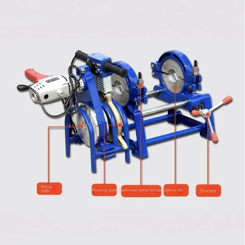 

Excellent Best Seller First Hot Sales Pipe Fusion Welding Tool 63-160 1700W 220V (63-160mm) PE PPR PB PVDF Butt Welding Machine