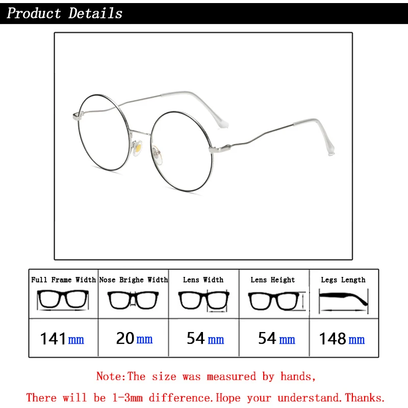 Round Alloy Bifocals Óculos de Leitura para Homens e Mulheres, Lupa Retro, Look Near Far, Óculos Hypermeopia, Óculos Presbiópicos