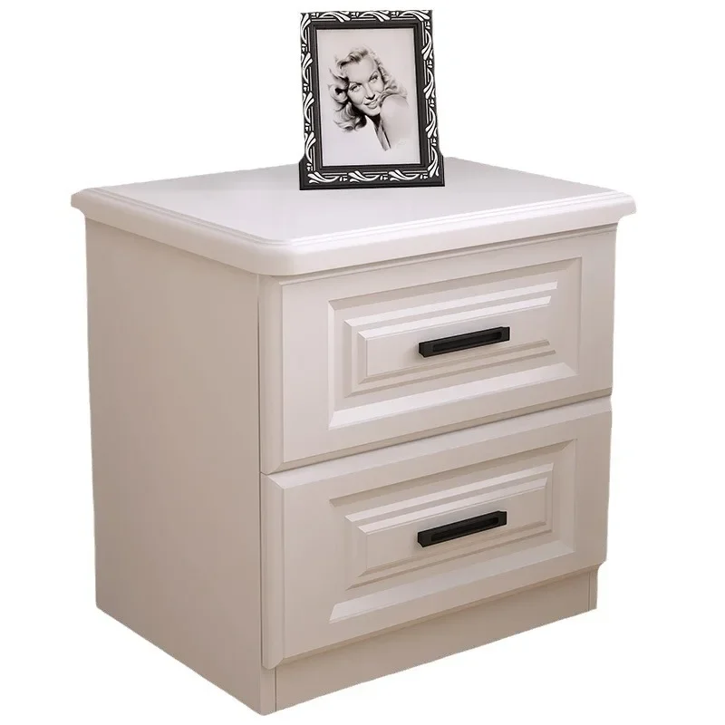 

Nordic Bedside Table Simple Modern White Storage Cabinet Nordic Light Luxury Economical Bedside Small Cabinet