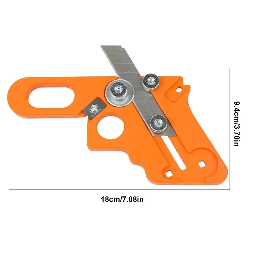 Woodworking edge strip trimming knife artifact edge Chamfering Fillet Scraper Board Deburring Rounded Arc Manual Planer tool