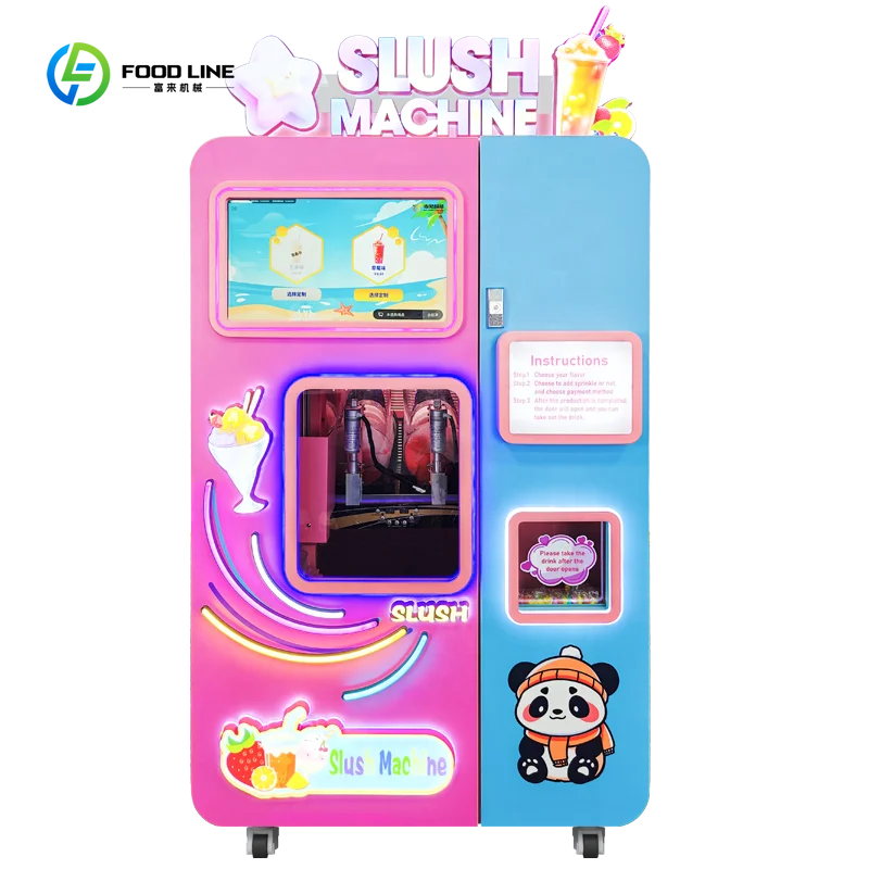 Máquina expendedora automática de batidos de cócteles comercial