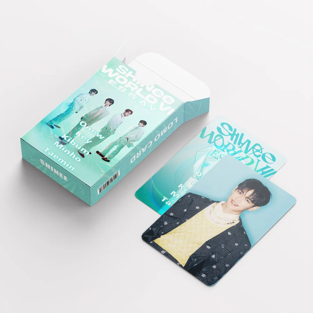 92 pièces/boîte Kpop Shinee nouvel Album LOMO carte 32 autocollant 60 cartes poète l artiste Jonghyun Kibum Minho Taemin Onew Fans collection cadeau