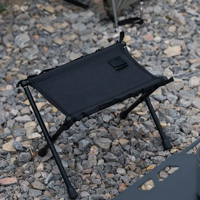 Folding Stool For Camping Oxford Fabric Outdoor Camping Stool Wear-Resistant Portable Chair 100Kg Bearing Load Stool For Hiking