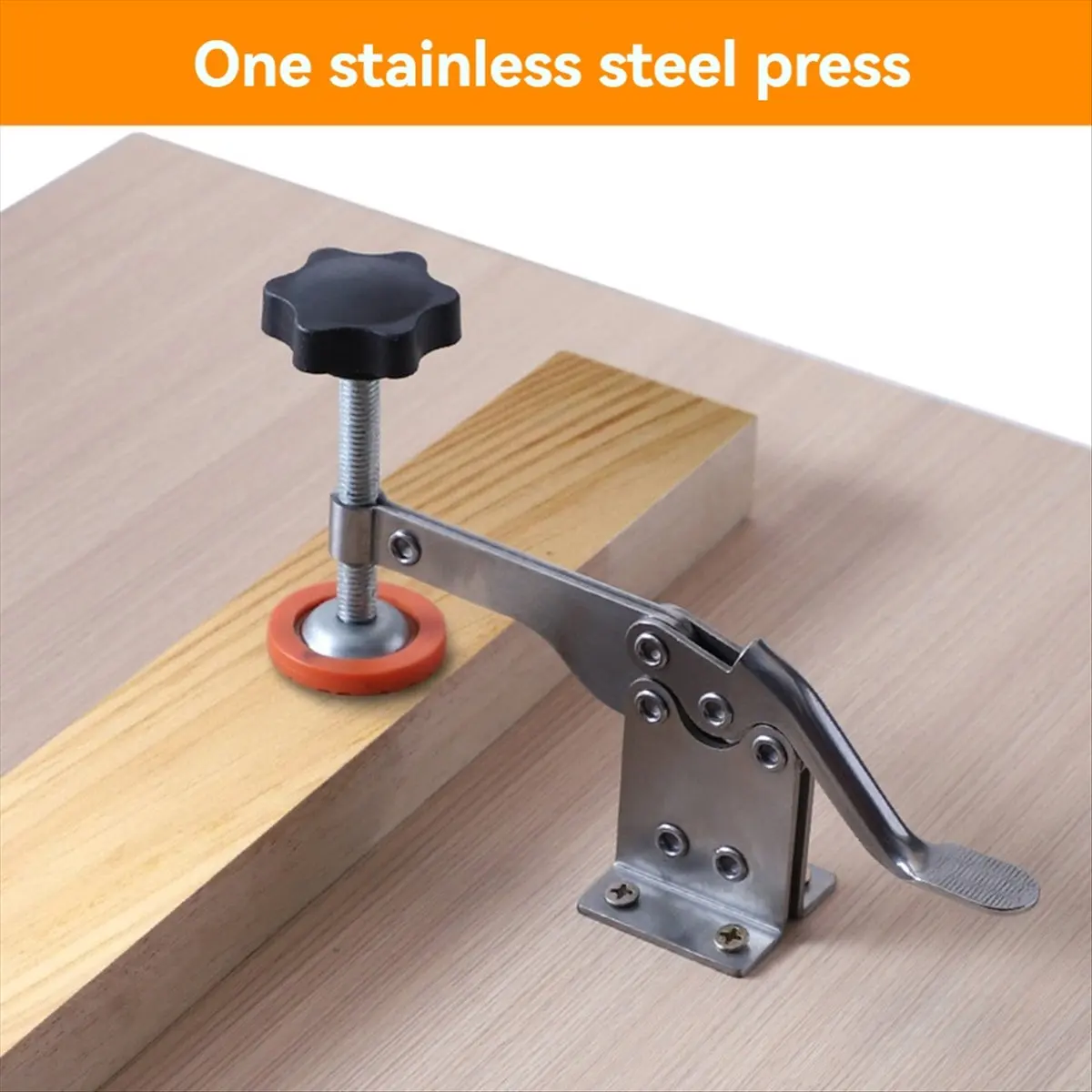 أفضل 2XToggle المشابك النجارة الثقيلة الإفراج السريع المشبك مزلاج دفع سحب القدم منضدة لقط المشابك للنجارة #6