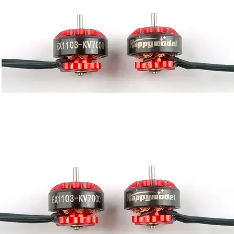 4 piezas HappyModel EX1103S 1103 motor sin escobillas