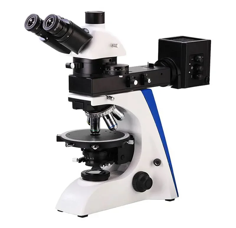 OPTO-EDU A15.2601-TB 40-400X Student Use Transmitting Light Binocular Polarizing Microscope