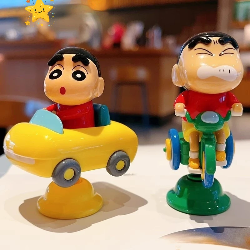 Crayon Shinchan Shake Music Desktop Car Decoration Office Decoration Nohara Shinsuke Cute Decoration Holiday Gift