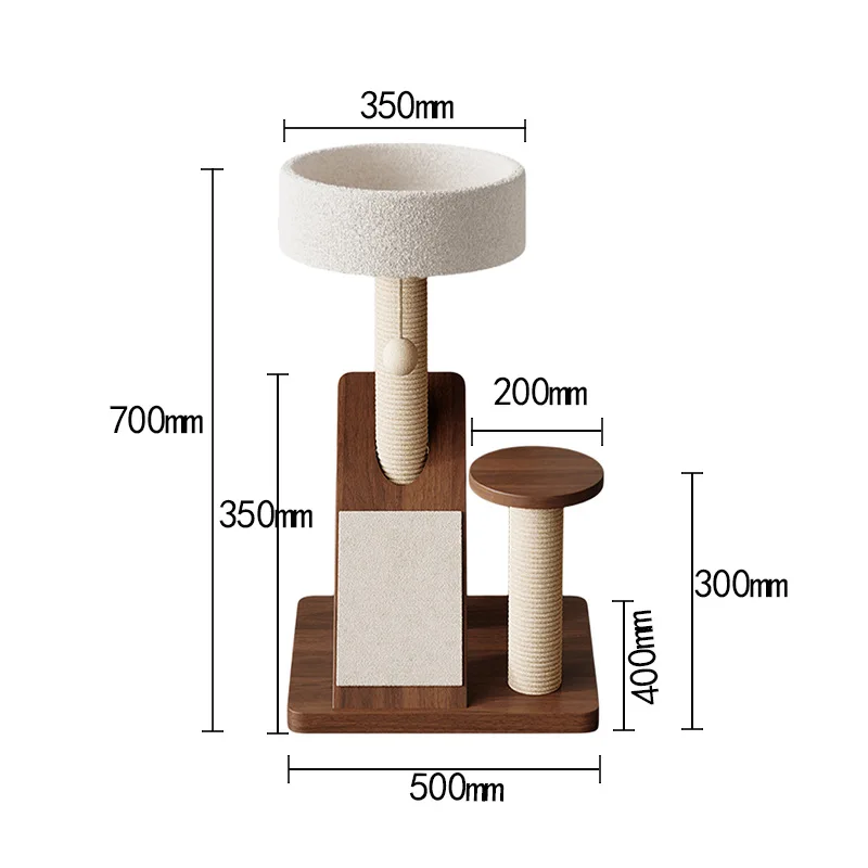 

cat climbing frame, small toy sisal kitten cat litter cat tree does not occupy an area of wear-resistant k