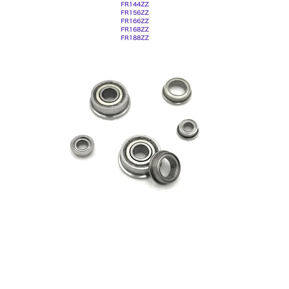 30 pc/lote fr144zz fr156zz fr166zz fr168zz fr188zz metal de alta precisão em miniatura flange profundo sulco rolamento de esferas peças da impressora 3d