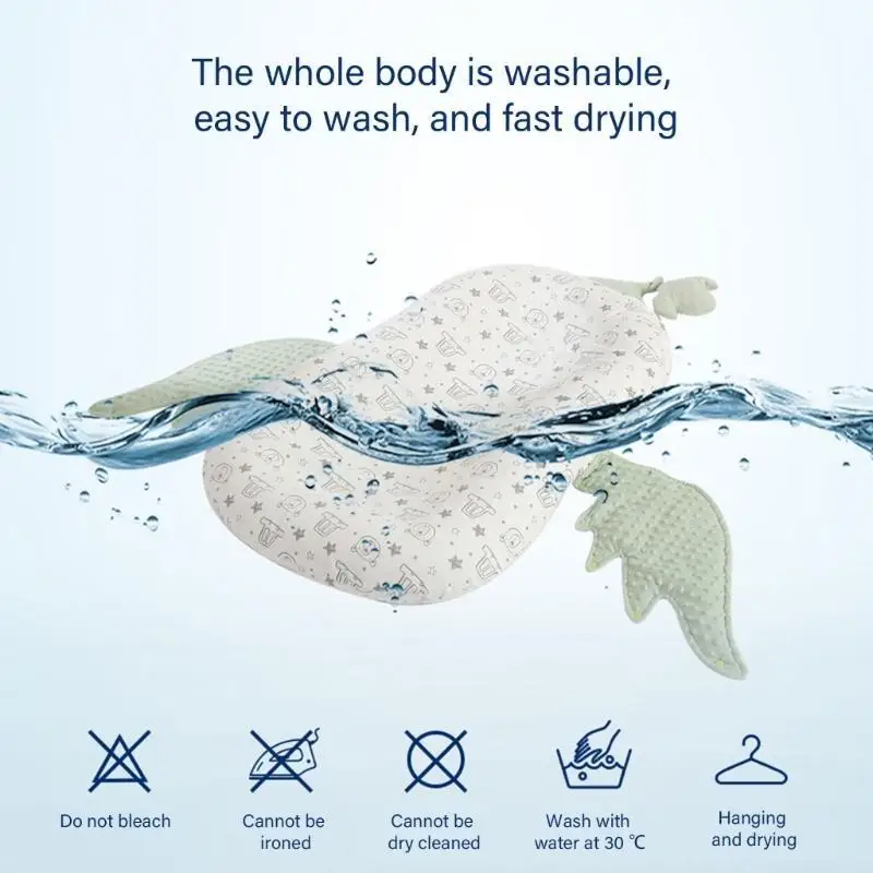 U13F عش المتسكع النائم مع لعبة شخشيخة مضادة للبداية عش الطفل المتسكع مزدوج الوجهين تنفس المتسكع عش قابل للغسل #5