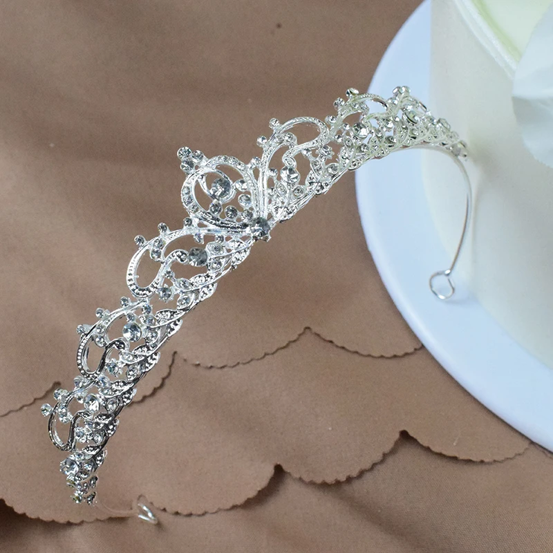 Couvre-chef de mariée couleur or pour femmes, couronne de mariage pleine de tempérament classique, diadèmes éblouissants pour anniversaire de fille