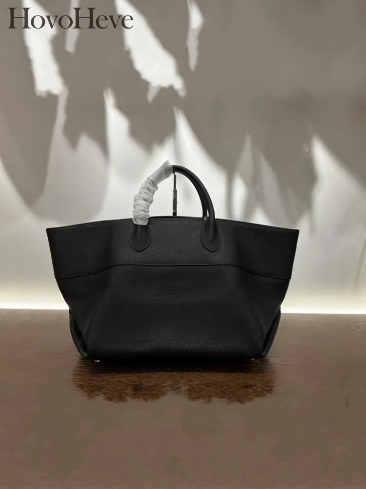 

Ladies Designer Casual Large Capacity Office Commute Work Totes Handbag Cowhide Genuine Leather Underarm Crossbody Shoulder Bag
