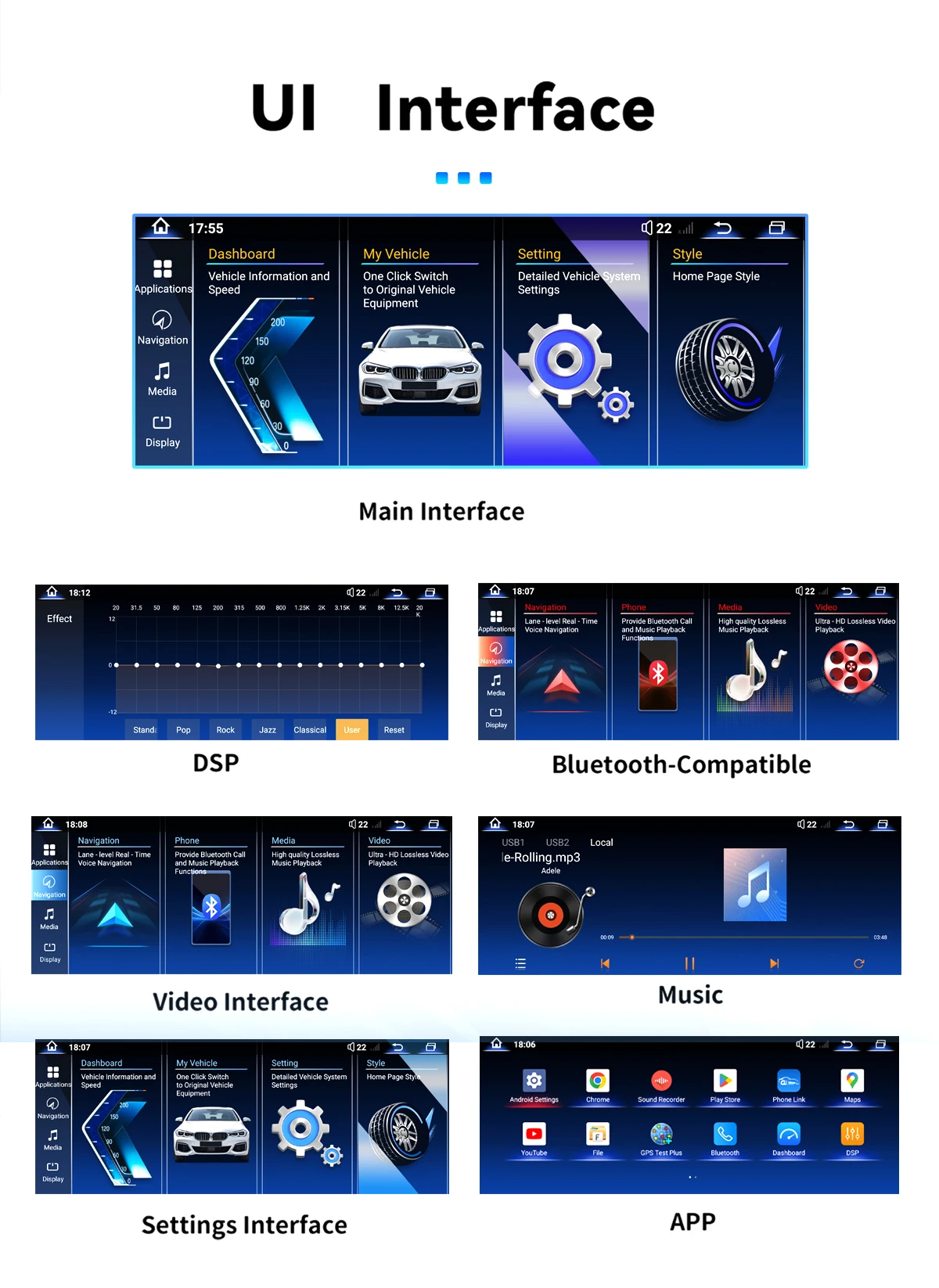 15.8 بوصة 1920x720 لينكس راديو السيارة اللاسلكية CarPlay لسيارات BMW 5 7 Series F07 GT 2009 2016 NBT CIC BT شاشة ستيريو الصوت رئيس وحدة
