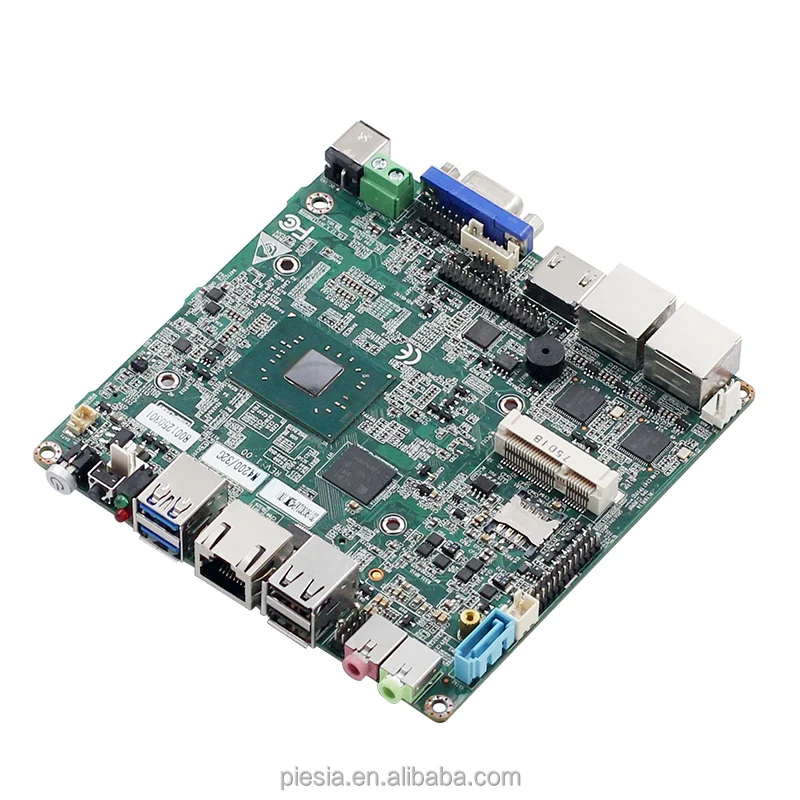 fanless Nuc nano itx motherboard Intel E3950/N4200/J3455 nano mini pc motherboard DDR3 SODIMM 204 Socket