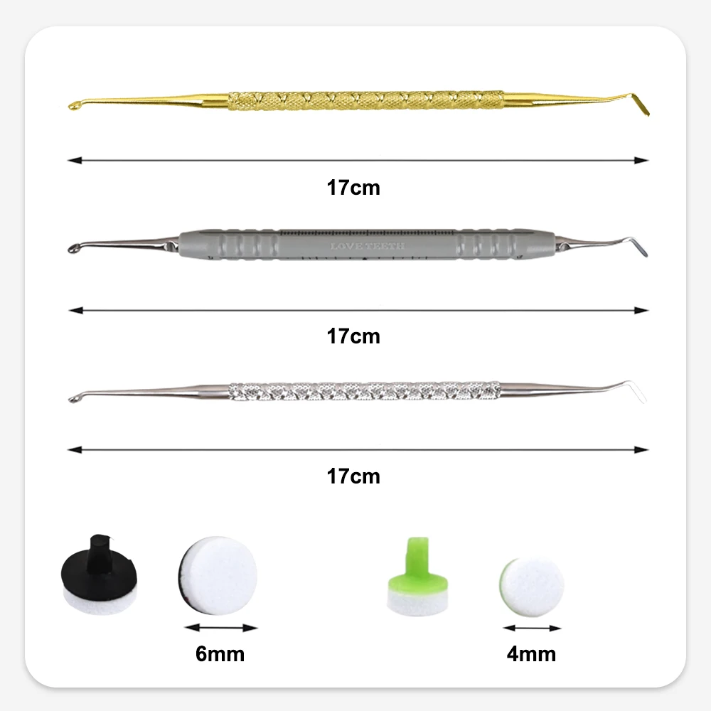 Kit de remplissage en résine dentaire, outils de moulage, matériaux composites Optrasculpt, support à photopolymérisation, coussretours en mousse