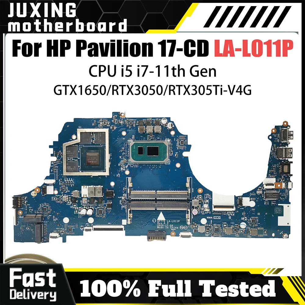 

LA-L011P для материнской платы HP Pavilion LA-L011P, 100% протестированная материнская плата для ноутбука