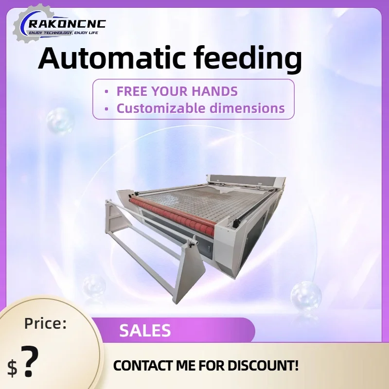 Incisore laser CO2 60w 100w 130w Macchina per incisore laser CO2 Alimentazione automatica Utensili da taglio Lazer per legno Pelle con doppia testa