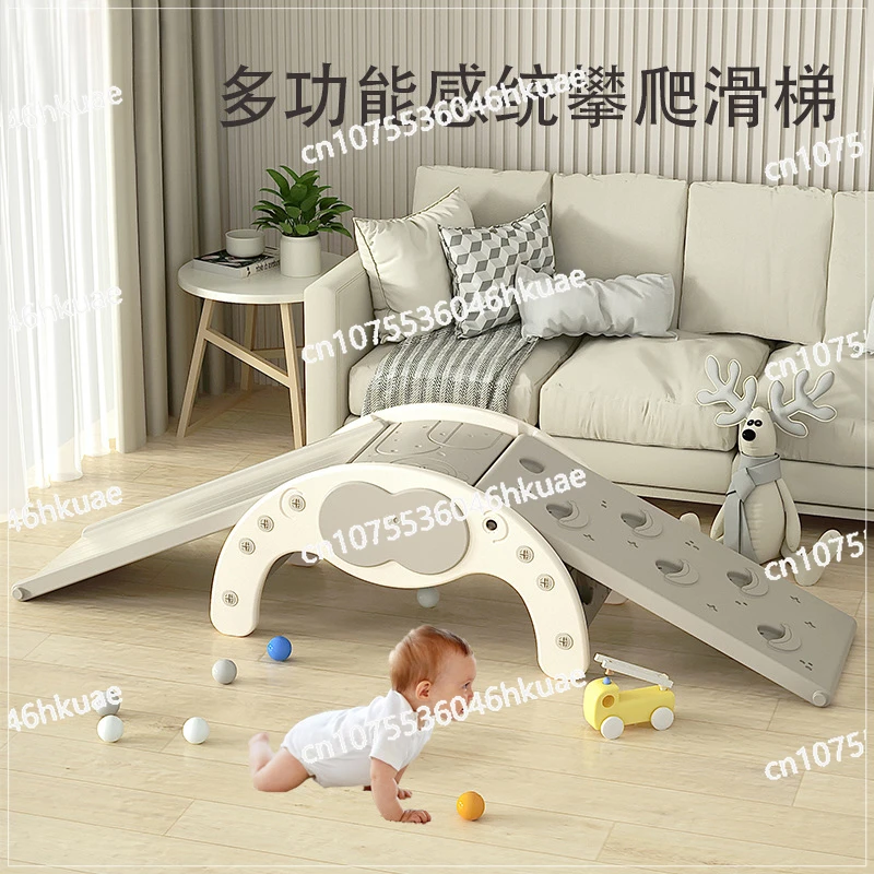 Children's Climbing Frame Indoor Household Baby Infant Sensory Integration Training Small Skateboard Mini Small Family Slide