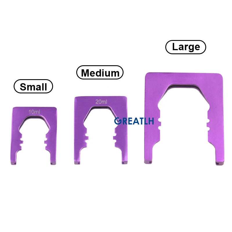 Autoclavable Snap Springs Clamp Spring Liposuction Tool Small Medium Large