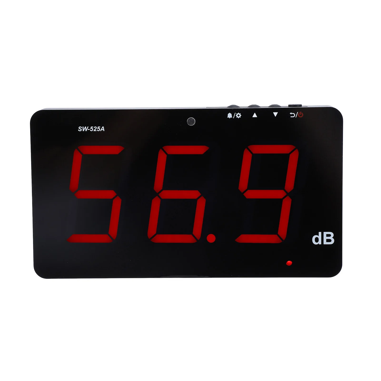 9,6 Zoll LCD Digital Schallpegelmesser Wandbehang 30 ~ 130 dB Lärmtester Lärmtester Schallpegelmesser Lärmmesser Schallmesser