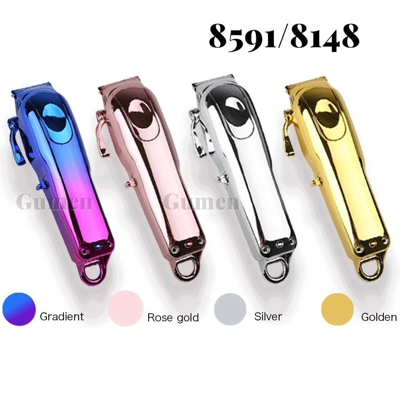 Plating Electric Hair Clippers Cover Lid Kit Modified Shell Set For Wahl Series 5 Star #8148, Designer #8591