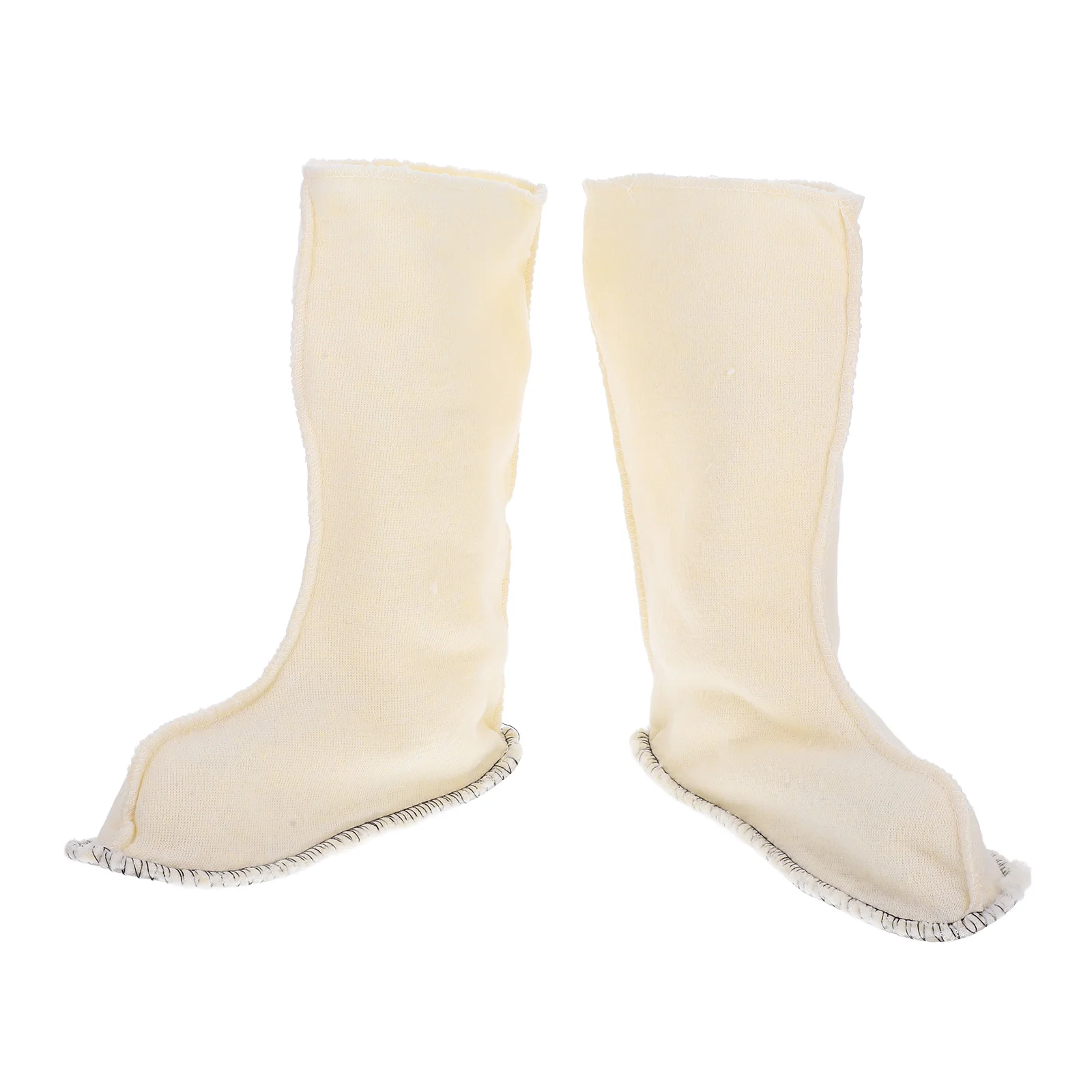 Rain Boots Socks Women Mid Calf Liner Liners for Cuffs Tall Hunter Fluffy Water Shoes