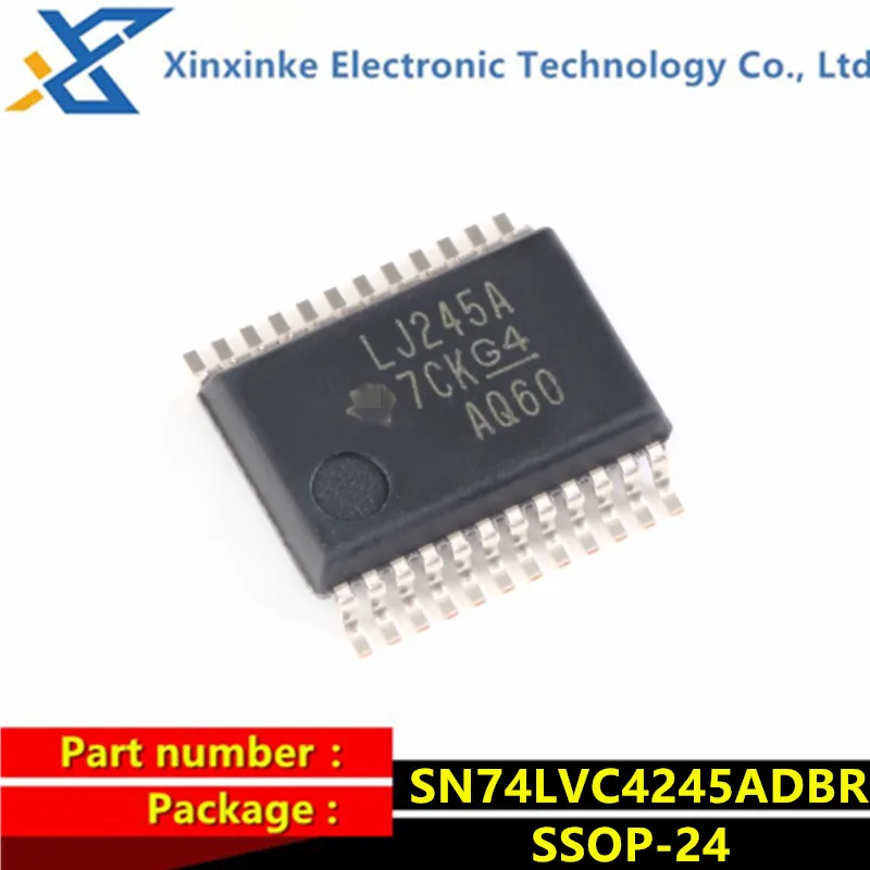 

5PCS SN74LVC4245ADBR SSOP-24 LJ245A Bus Transceivers Tri-St. Octal Bus Logic ICs Brand New Original