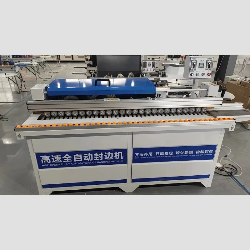 

Fully Automatic Wood Edge Banding Machine Hot Melt Tank Applicator For Wood Panel Finishing Tasks