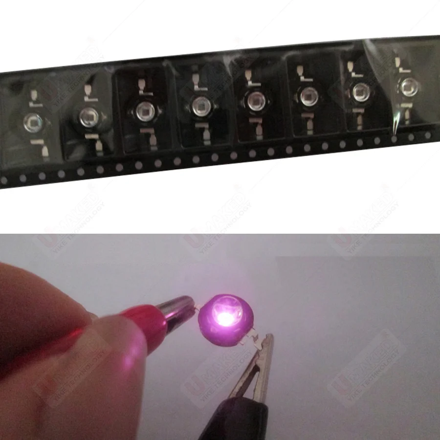 Infrared Red 850nm 940nm 3W High Power LED Chip 60 degree or 120 degree LED Beads for Night Camera diy lamp